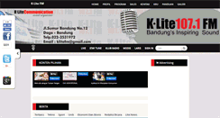 Desktop Screenshot of 1071klitefm.com